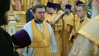 Святейший Патриарх Кирилл наградил батюшку правом ношения Палицы