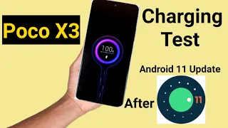Poco X3 android 11 Charging test 0%-100% after software update can it charge in 60mins