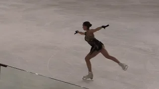 Alina Zagitova GP France 2019 FS Cleopatra Practice