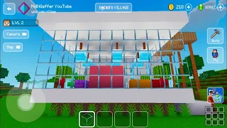 Block Craft 3D: Building Simulator Games For Free Gameplay #1602 (iOS & Android)| Glass House 🏠