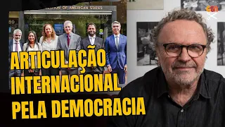 ATOS GOLPISTAS NO BRASIL E NOS EUA, CONGRESSISTAS BUSCAM ARTICULAÇÃO INTERNACIONAL PELA DEMOCRACIA