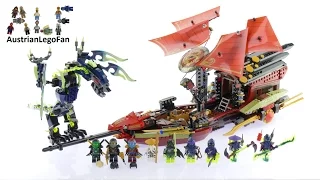 Lego Ninjago 70738 Laatste vlucht van de Destiny's Bounty - Lego Speed Build Review