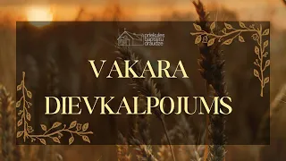 Kā es varu pastāvēt? || Vakara dievkalpojums.