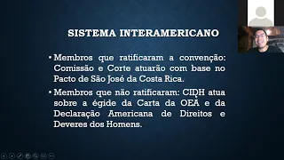 Direitos Humanos - Sistema Interamericano - Parte 1