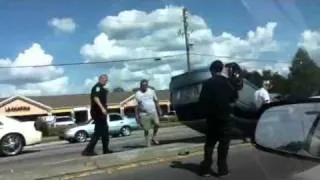 Crazy car crash