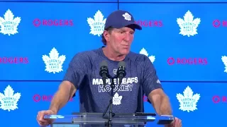Maple Leafs Morning Skate: Mike Babcock - November 6, 2017