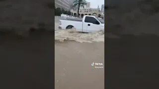 Heavy rainfall floods Jeddah streets