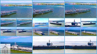 USS George Washington Departs Norfolk for Southern Seas Deployment