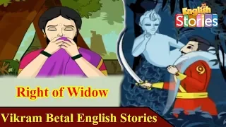 Right of Widow - Vikram Betal Stories | English Tales | Bedtime Stories For Kids In English