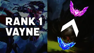 RANK 1 VAYNE - ADC INTO MASTER // MONTAGE