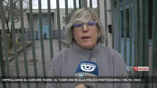 SOPRALLUOGO AL CARCERE, MAINO: «IL TASER ANCHE ALLA POLIZIA PENITENZIARIA» | 09/01/2023