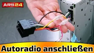 Connect car radio correctly | does not turn on | does not store stations