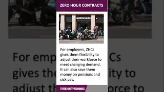 Zero Hour Contracts - 60 Second Economics
