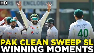 Pakistan Clean Sweep Sri Lanka | Winning Moments | Sri Lanka vs Pakistan | PCB | M1D2A