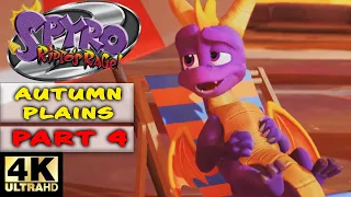 Spyro Ripto’s Rage - Autumn Plains Part 4 | 100% Walkthrough ( No Commentary )