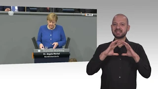 Gebärdensprachvideo: Bundeskanzlerin Merkel hält Brexit-Einigung in Brüssel für möglich