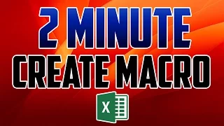 Excel 2016 : How to Create Macros