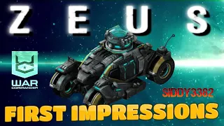 Zeus First Impressions (War Commander)
