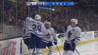 Auston Matthews  goal vs bruins