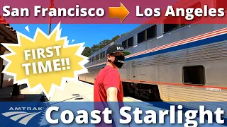 Would you ride a train from San Francisco to Los Angeles??! Losing my AMTRAK virginity