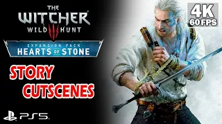 THE WITCHER 3: Hearts of Stone PS5 [4K 60fps] | Next-Gen Update Story Cutscenes