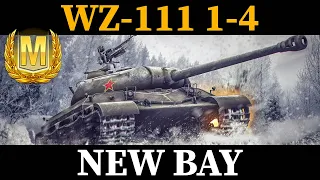 WOT Blitz - WZ-111 1-4 - Ace Medal - Mastery Badge - New Bay