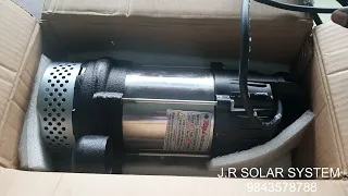 BLDC WATER PUMP 200W 24V MOTOR  2 inch delivery , UNBOXING .video