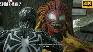 Symbiote Spider-Man vs Scream - Marvel's Spider-Man 2 (4K 60FPS)