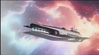Space battleship #space #blender #cgtrader #battleship