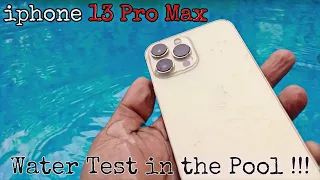 iPhone 13 Pro Max - Water Test in the Swiming Pool (English)