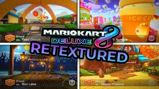 I Retextured EVERY Mario Kart 8 Deluxe DLC Track