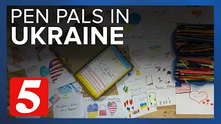 Ukraine and Tennessee children become pen pals through card campaign