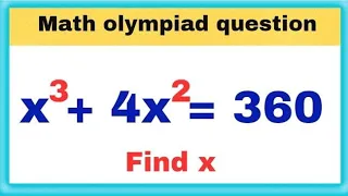 a nice cubic equation | How to solve polynomials| a nice math algebra question| find x=?