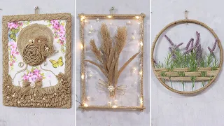 Surprise That 7 Jute Wall Hanging Craft Ideas are made out of Scrap !