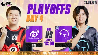 [EN] WBG vs TT - PLAYOFFS STAGE DAY 4 WRL ASIA 2023 (BO7)