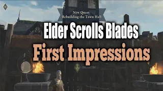 Elder Scrolls Blades | First Look - Early Access