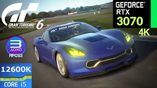 RPCS3 Emulator Gran Turismo 6 4K 60FPS Unlocked | i5 12600K + RTX 3070