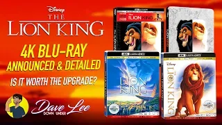 THE LION KING - 4K Blu-ray Announced & Detailed, Is It Worth the Upgrade?