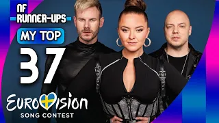 Eurovision 2024 - My Top 37 (NF Runner-ups)