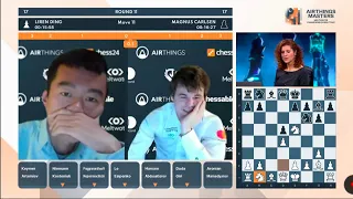 Magnus Carlsen and Ding Liren played a quick draw in their game, Everyone disappointed😑 | #chess