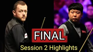 Mark Allen vs Zhang anda Final Snooker Players Championship 2024 Session 2