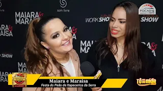 Entrevista com Maiara e Maraisa - Festa do Peão de Itapecerica da Serra 2018 (4k)