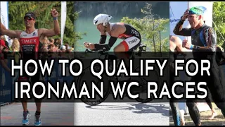 Here's How To Qualify for an Ironman World Championship Event