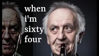 How to play When I'm Sixty Four on the clarinet | Clarinet Play Along