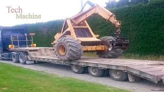 TOP 10 Amazing Tree Truck Logging Operator Skill   Extreme Dangerous Tractor Wood Skidder Control