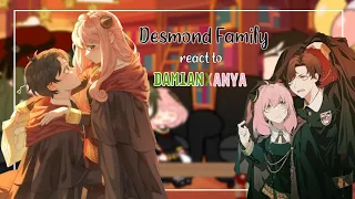 🍰•Desmond Family react to Damian x Anya•🍰 [Español/English]