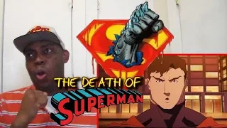 THE DEATH OF SUPERMAN First Official Look at Animated Movie REACTION!!!