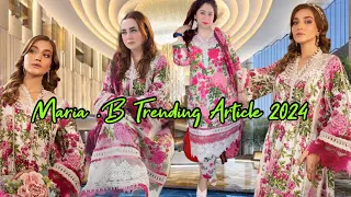 Recreating M PRINTS by Maria B | Designing Summer Dress Ideas 2024 Eid Collection  Life With Wajeeha