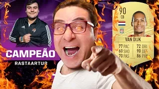 RASTAARTUR MONSTRO E CHEGOU O VIRGIL VAN DIJK | FIFA 20 FUT #41