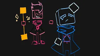 Cube is dead || Pink Corruption Cube & Cubic test animation